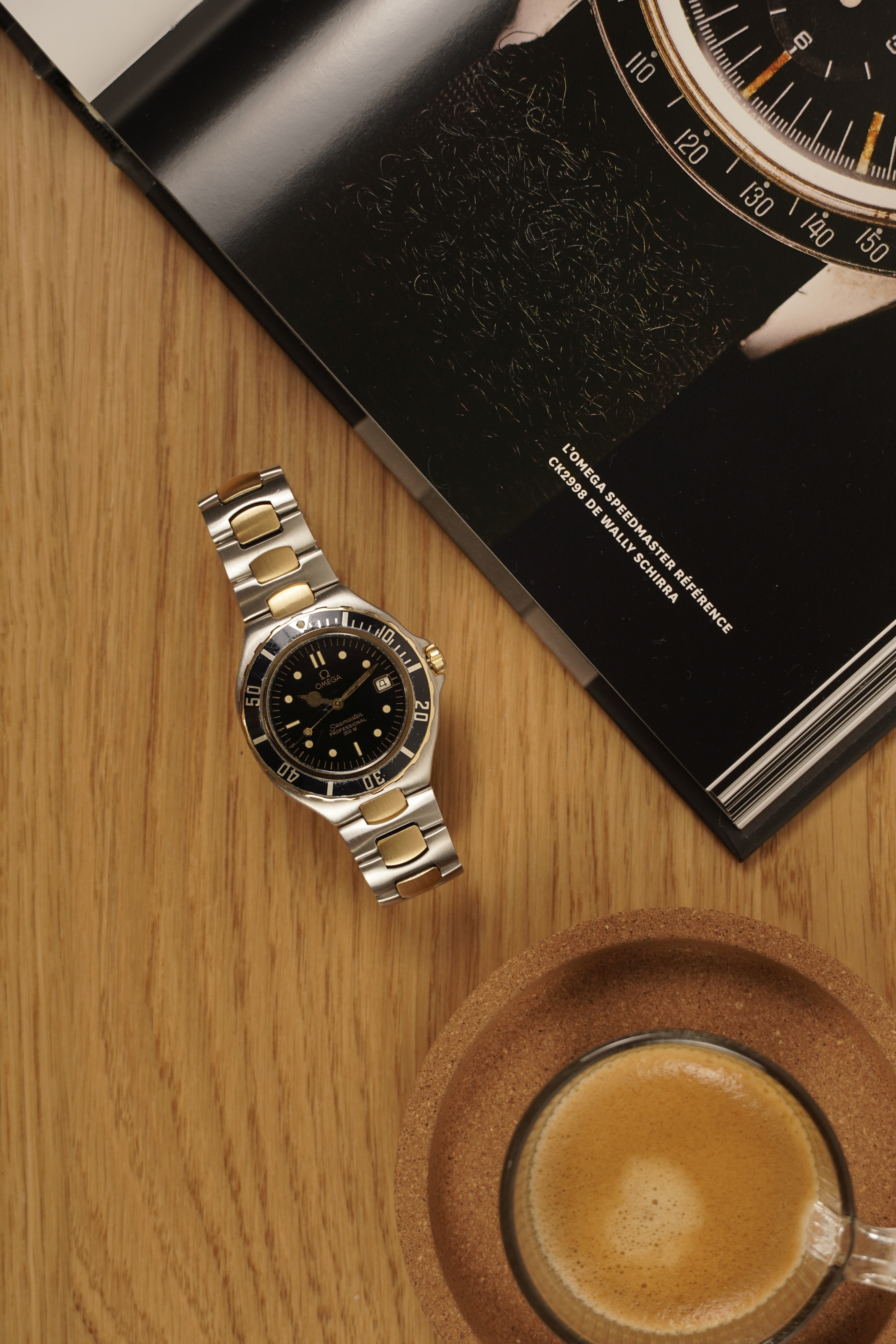 Omega Seamaster pre-bond Or Acier