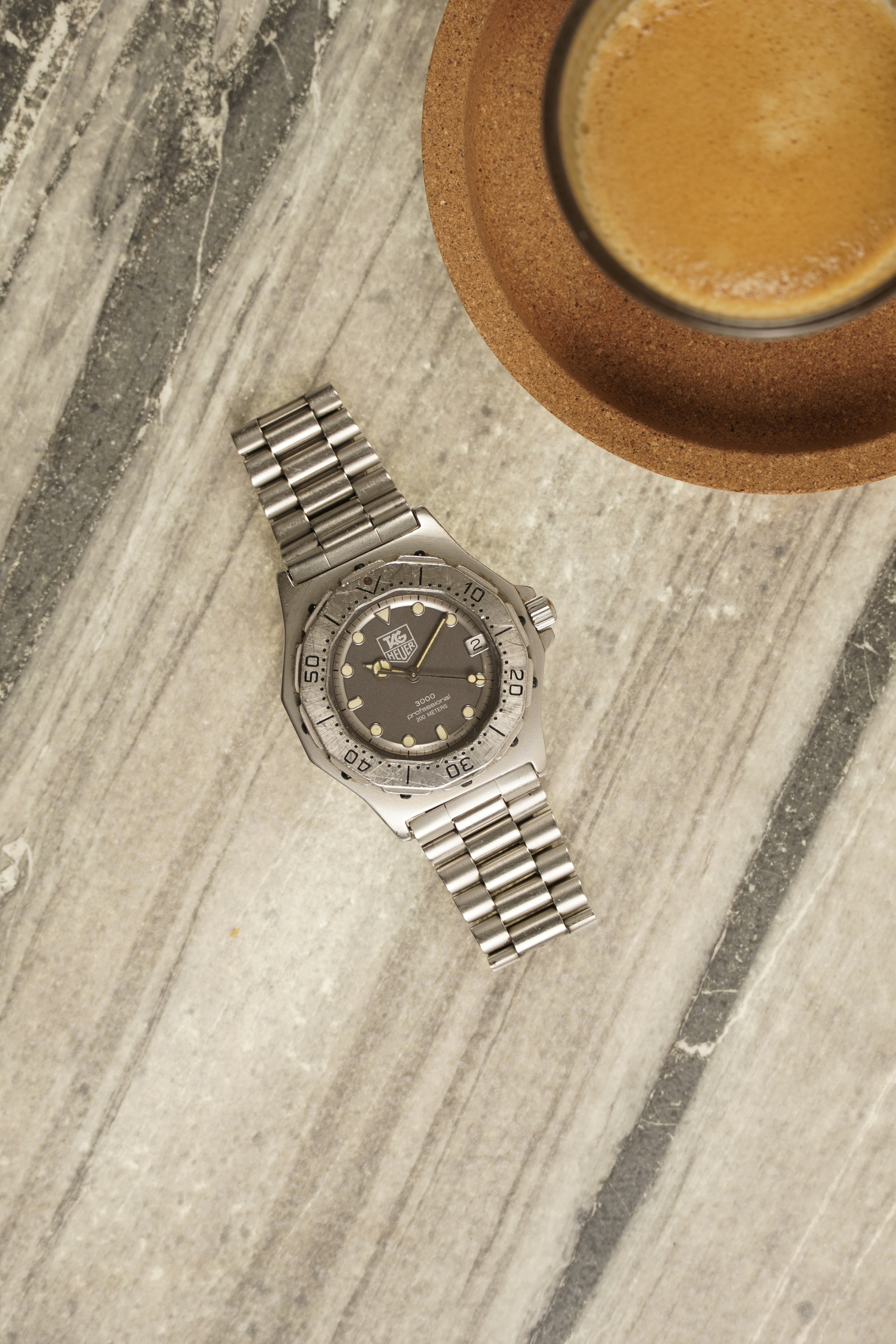 Tag-Heuer Professional 3000 Acier