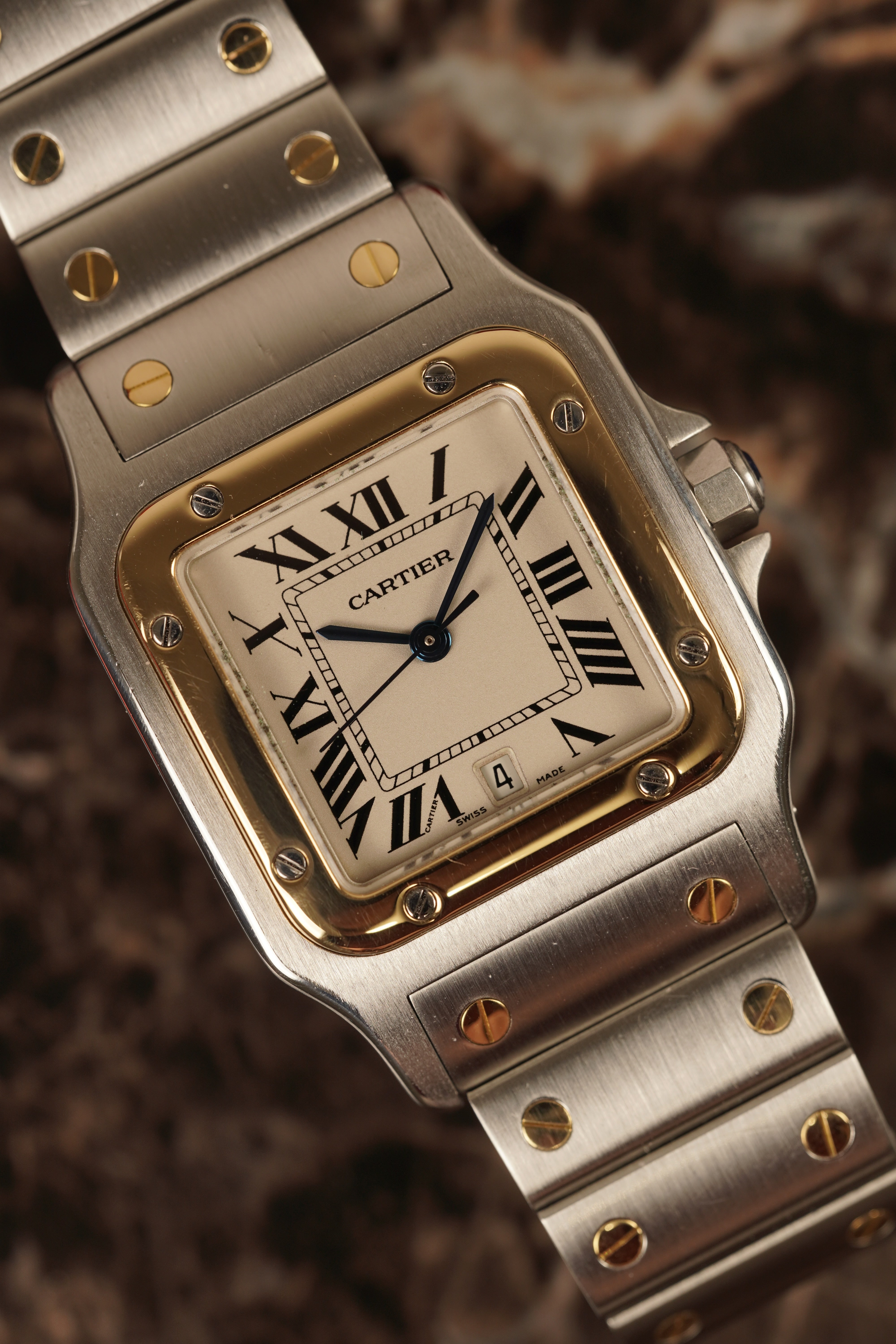 Cartier Santos Or & Acier