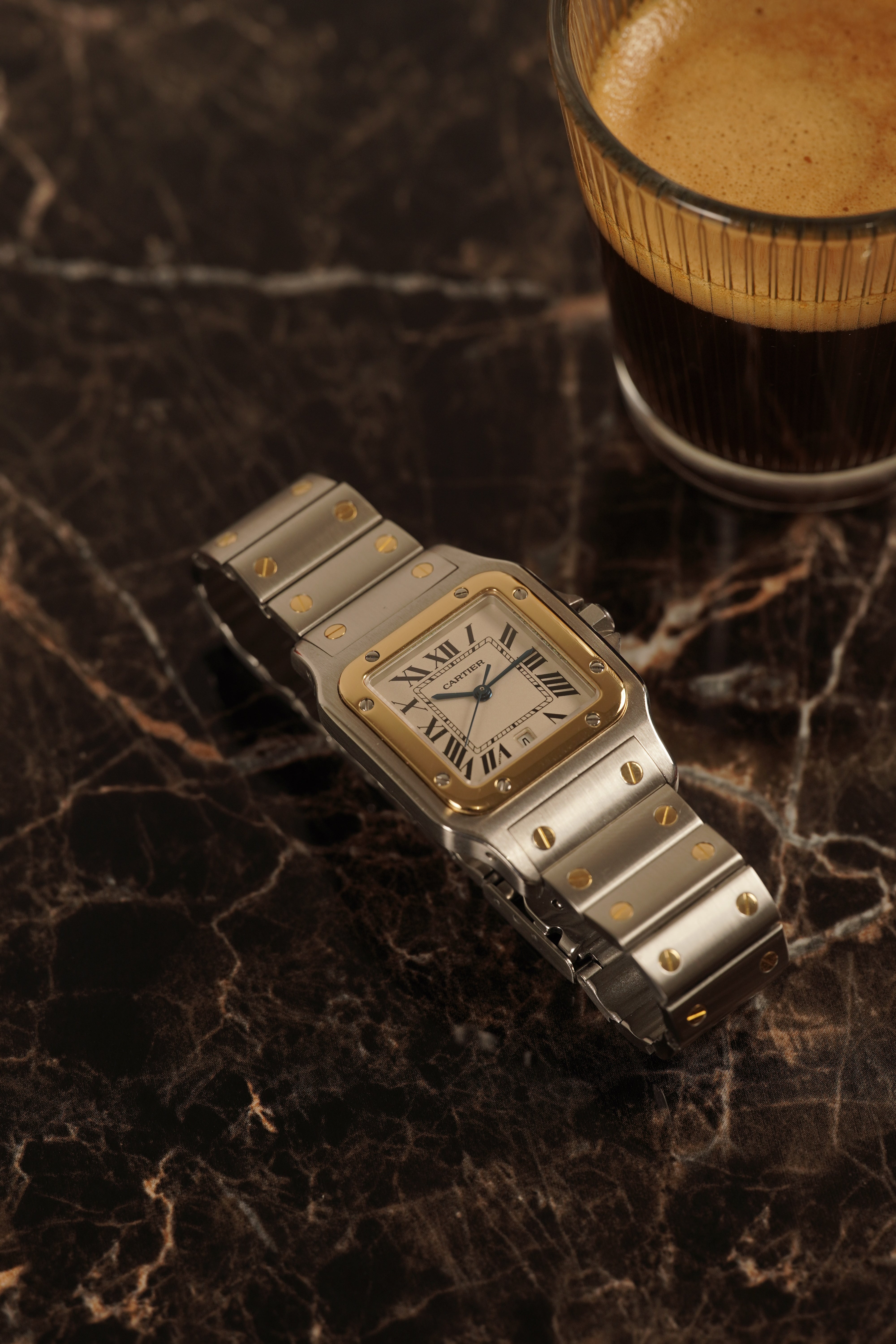 Cartier Santos Or & Acier